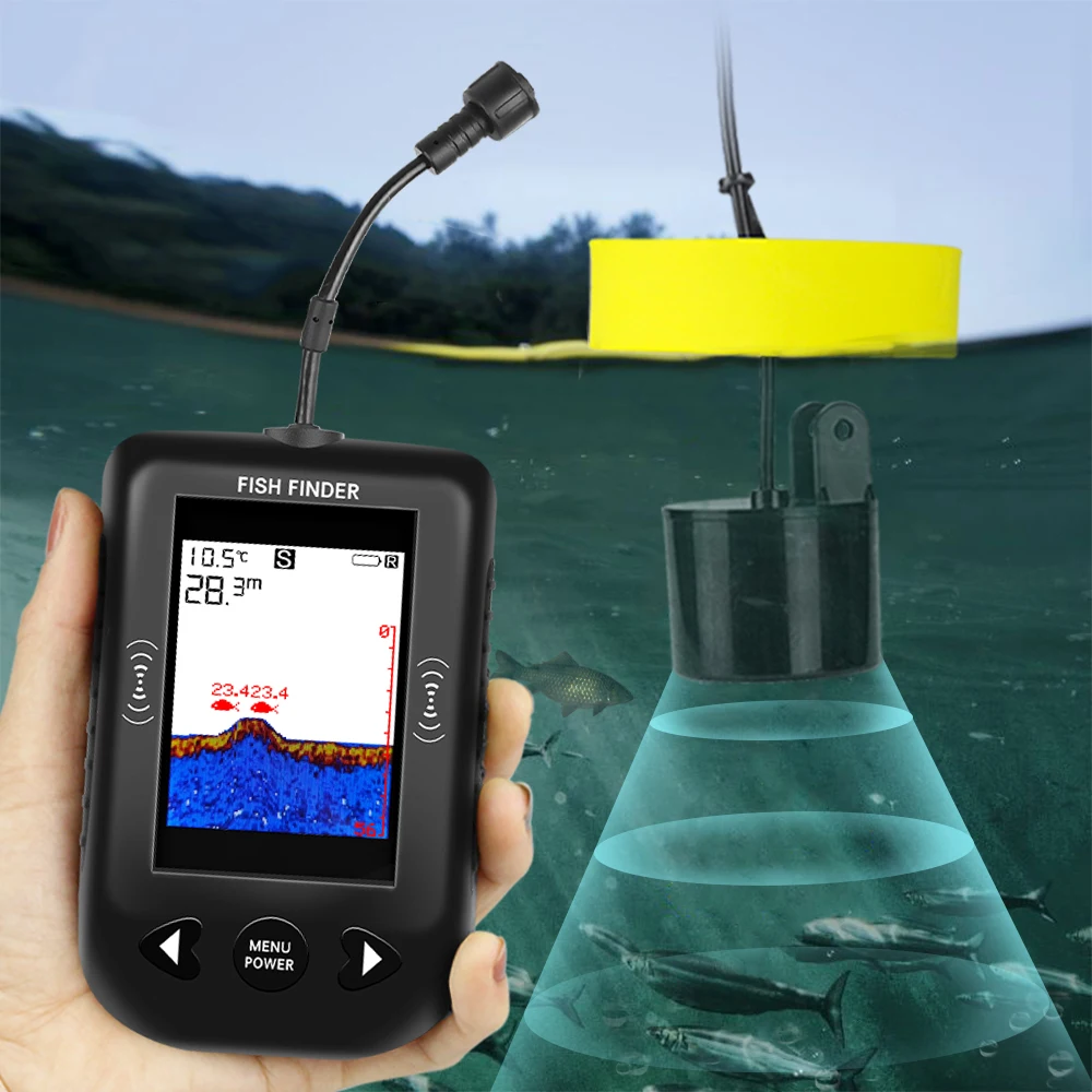 Alarm 100M Portable Sonar Fish - Fish Finder Portable 评论和价格