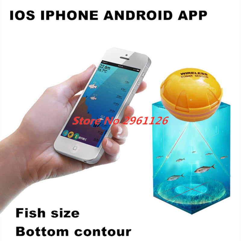 Wireless Fish Finder Portable  - Fishing Depth Finder 评论和价格