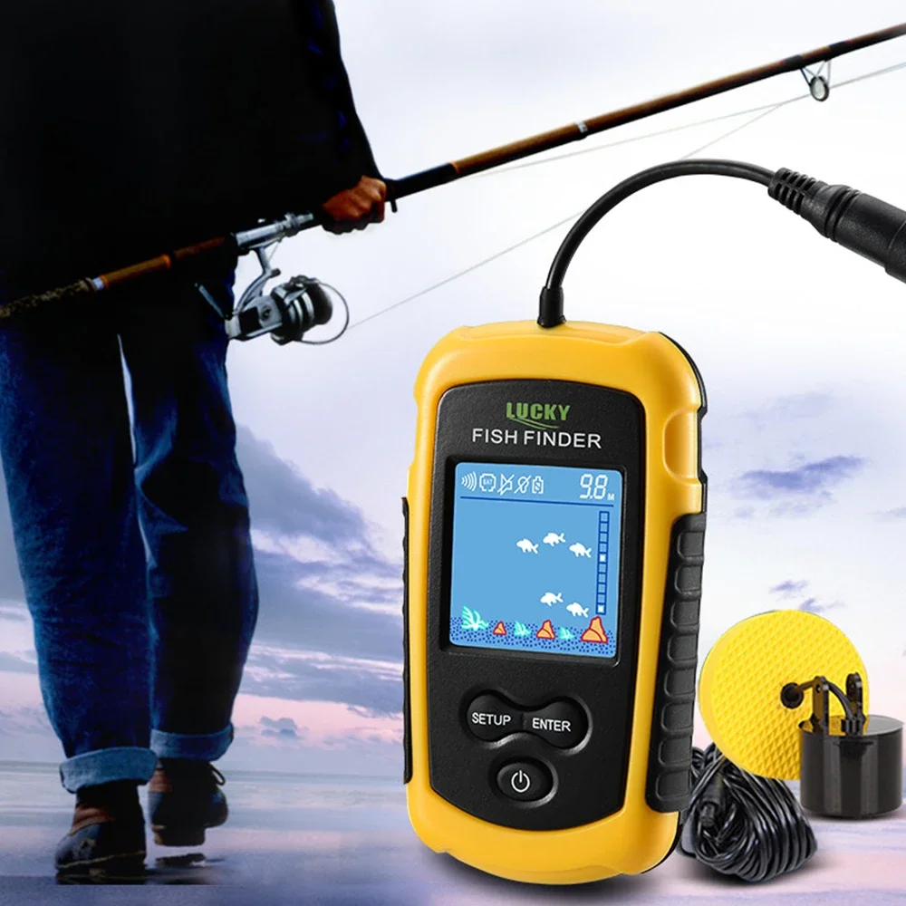 Lucky LCD Color Screen Portabl - Fish Finder Portable 评论和价格